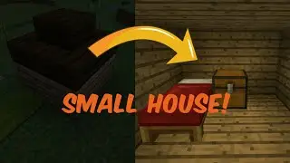 How to make a small house in minecraft command tutorial