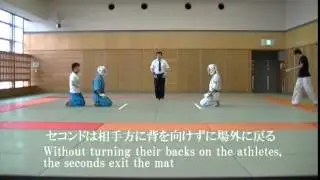 空道公式ガイド（２）NHGを装着せずに入場する場合 Official Kudo Guide (2) Case when NHG is not worn when stepping on the mat