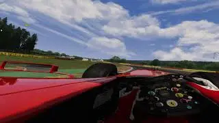 Assetto Corsa in VR Oculus Quest 2 Ferrari F2004 at Spa