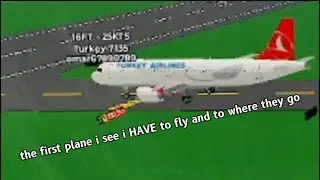 The First Plane I see in PTFS I HAVE to Fly and to Where They Go
