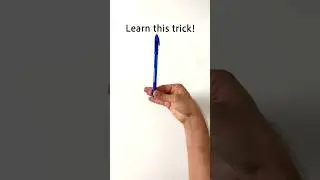 Learn the FIGURE 8 REVERSE Pen Spinning Trick 🤗 #shorts