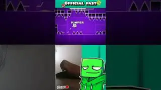 OFFICIAL PAST ✨ | GEOMETRY DASH LEVEL | #geometrydash #shorts #meme #suscribete