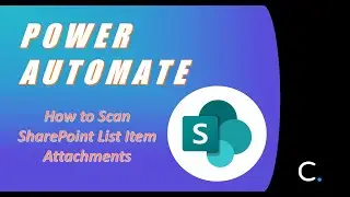How to Scan SharePoint List Item Attachments for Viruses in Power Automate