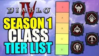 Diablo 4 Season 1 Class TIER LIST - What Class To Play In Diablo 4 Season 1