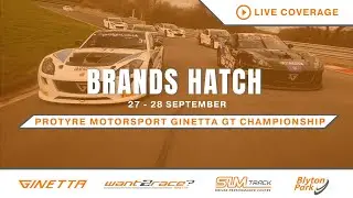 2024 Protyre Motorsport Ginetta GT Championship | Brands Hatch | Round 19 | LIVE