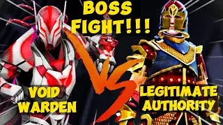 Void Warden Level 6 vs NEW Legitimate Authority LEVEL 6 BOSS!!! | Shadow Fight 3