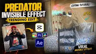 Trending Invisible Effect Tutorial in Capcut, FCP and After Effects