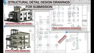 REVIT STRUCTURE DETAIL DESIGN DRAWINGS FOR SUBMISSION IN HINDI