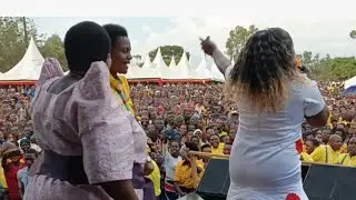 Peace Mbabazi akizoze neera. NABANJA thanked her.