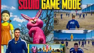 SQUID GAME IN BGMI🏃🏃 || FIRST'GAME PLAY 🥵🔥🔥 || NEW MOD