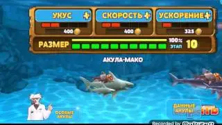 Hungry Shark Evolution 1 серия(копим на акулу молот)
