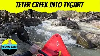 Kayaking Teter Creek (Tygart Tributary)