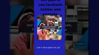 get paid to use face book twitter youtube and facebook  #shorts#shorts#