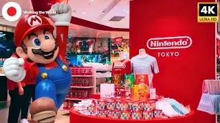 Nintendo TOKYO Japan 🇯🇵 HUGE Store Tour 2026 | Every Gamer’s Dream Store [4K]