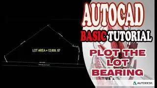 AUTOCAD - PLOT THE LOT BEARING
