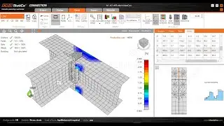 IDEA StatiCa: tutorial-15: Beam to beam bolted moment connection