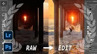 How to craft an award winning photo | "Scrippshenge Surfer" BTS