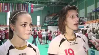 Interview Norway - Hungary-Best player Hungary- Women's U19 WFC