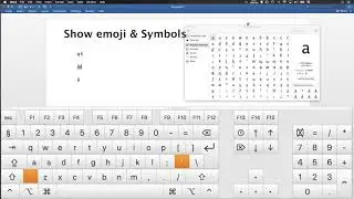 How to Type Special Symbols and Characters in macOS (English subtitles)