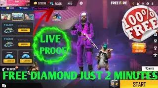 Diamond free Live Proof/How to  Free Fire Diamond & coins/New Diamond Tricks Free Fire