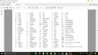 More symbols and operators in LaTeX - Part 12