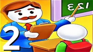 👨‍🏫 Idle School Tycoon Games 🏫 GAMEPLAY Part 2 NEW Stuff + HUGE Upgrades (Android, iOS)