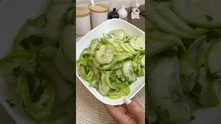 Кабачки маринованные! #рецепт #еда #вкусно #кулинария #кабачки