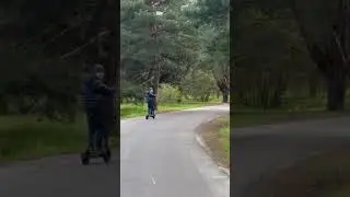 Электросамокат xiaomi. Прогулка. 