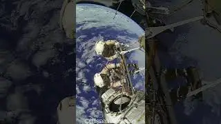 Cosmonaut working in Space #cosmonauts #astronaut #space