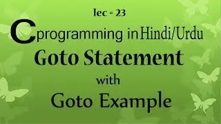 goto statement in c