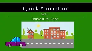 Quick Animation with HTML|Beginners Level
