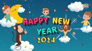Happy New Year 2024 | New Year  #kidsvideo #happnewyear2024 #newyear #rhymes