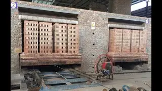 Firing of bricks with generator gas in tunnel and ring kilns