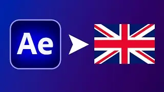 Change After Effects LANGUAGE to ENGLISH | Very EASY