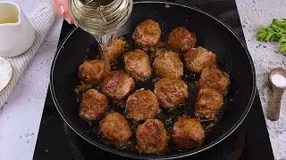 Wine meatballs: tender and juicy for a unique second dish!