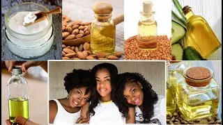 7 Aceites para Hacer Crecer el Cabello Crespo | Caída de Pelo Afro Tratamiento