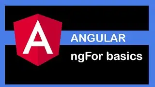 Angular 9 Tutorial - ngFor Directive ( basics )