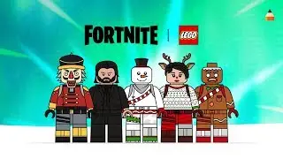 Fortnite Christmas Skins | Drawing Lego Minifigures | #LEGO #coloringbook