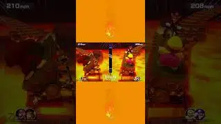 MARIO RACES WARIO INSIDE A VOLCANO
