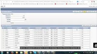Tutorial : Tabular Form
