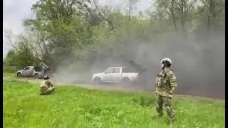 Міні-РСЗВ насипають на Бахмутсському напрямку. Сьогодні.