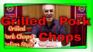 #Pork chops grilled Italian style herbs #grilledpork #italian #greek
