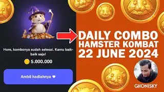 💵 DAILY COMBO CARD HAMSTER KOMBAT 22 JUNE 2024 | KARTU KOMBO HARIAN HAMSTER KOMBAT 22 JUNI 2024