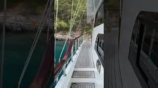 Güno🤍⛵️💙⚓️ #günaydın #göcek #muğla #fethiye #sealove #deniz #sealife #sun #güneş #sealove #summer