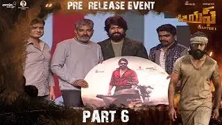 KGF (Telugu) Pre Release Event Part 6 | Yash | Srinidhi Shetty | Prashanth Neel