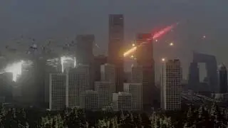 Beijing Orbital Weapon Strike ... Animated in Blender