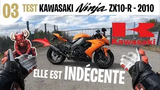 Test Kawasaki Ninja ZX10-R - 🔥🚀 MISSILE de 200 cv 4K