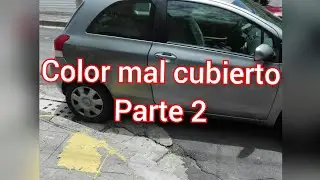 Problemas de acabado color mal cubierto parte 2