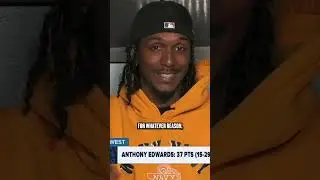 Anthony Edwards LOVES to Trash Talk🤣