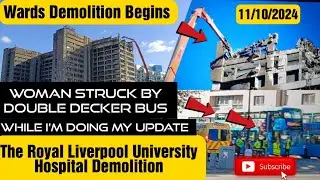 The Royal Hospital Liverpool Demolition - 11 - 10 - 2024
